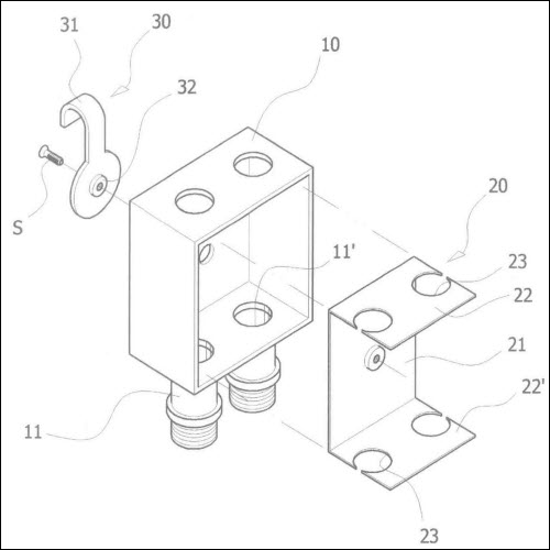 특허 제10-1266228호(접지구조를 갖는 옥내용 아웃렛박스, 김성복)