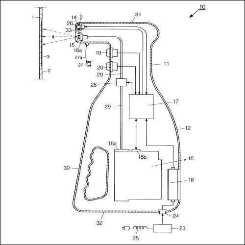 특허 제10-1319401호(휴대형 도장장치 및 이를 이용한 그 도장방법, 이수동)