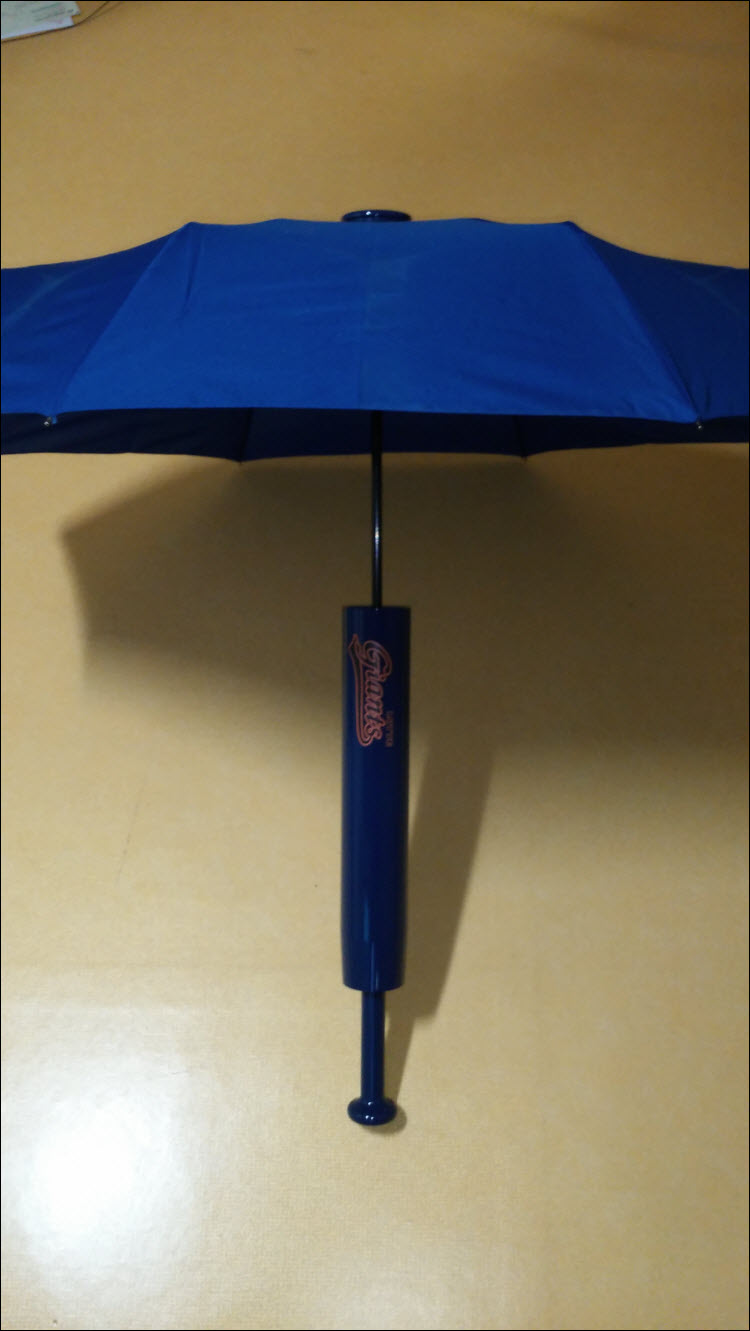 특허 제10-1453392호(야구배트 모양을 갖는 접이우산, 양동운, 양동현, 