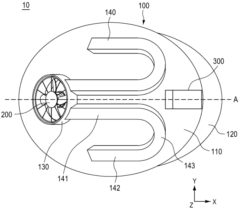 특허 제10-2469613호(통풍 유로를 구비한 기능성 안전모, 이청남)