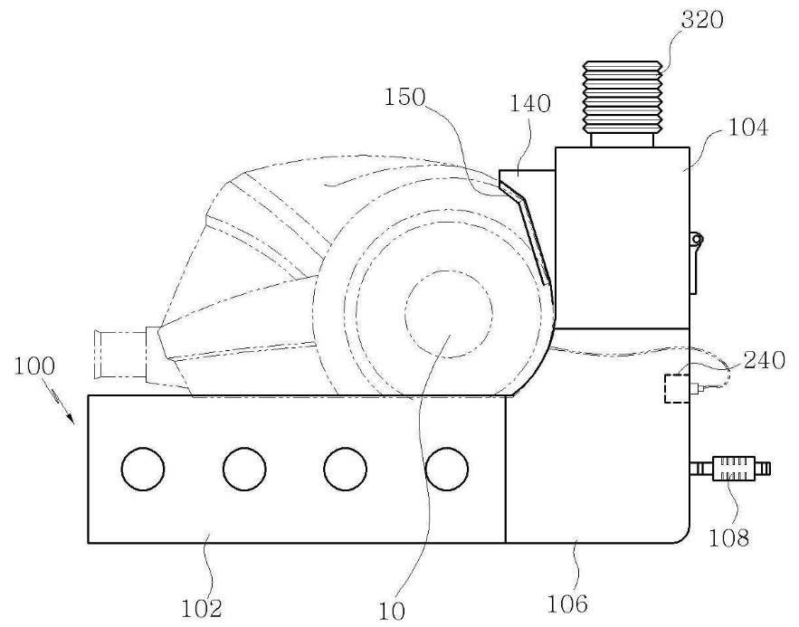 특허 제10-2411839호(유선 청소기 탈착식 차량용 청소 보조 장치, 오장근, 