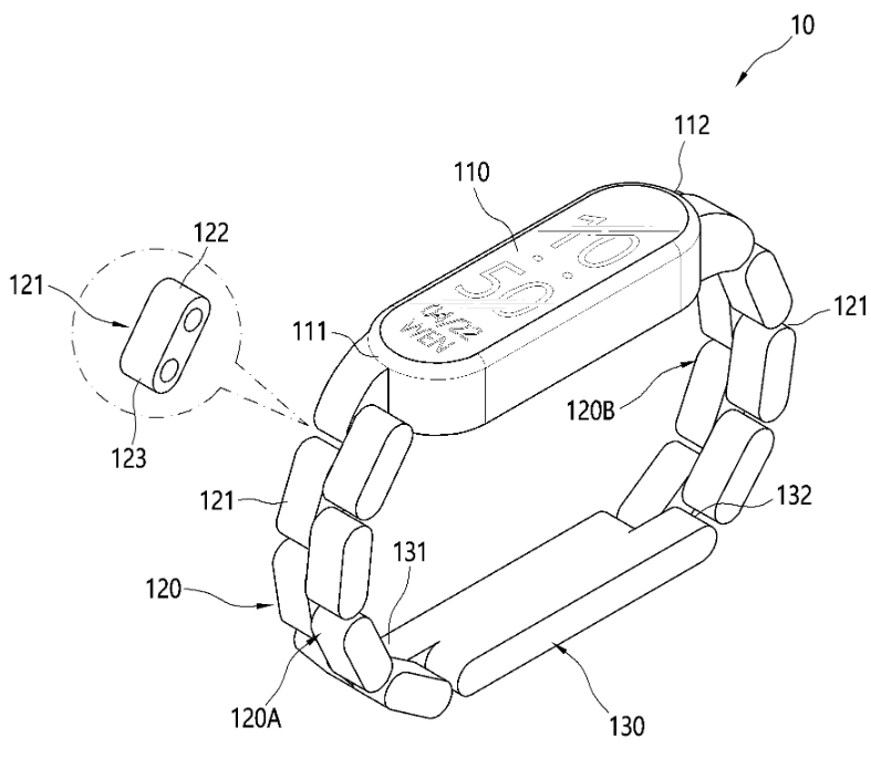 특허 제10-2344037호(웨어러블 디바이스, 이재현)