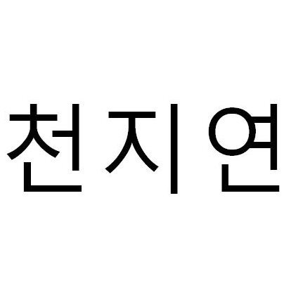 상표등록 44류 제41-0285558호(천지연, 노수지, 