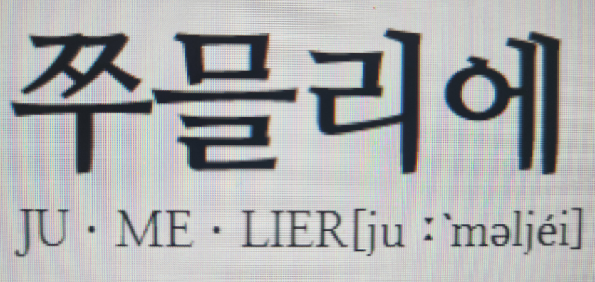 상표등록 43류 제40-2296079호(쭈믈리에, 이정현, 