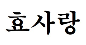 상표 29류, 30류, 35류 제40-2026442호(효사랑, 서정수, 