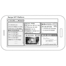 특허 제10-2517849호(대체불가 토큰(NFT) 기반 레시피 거래 방법 및 시스템, 이송현, 