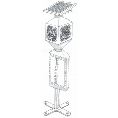 디자인출원 제30-2025-0032931호(태양광 조명 묘비, 함리건)