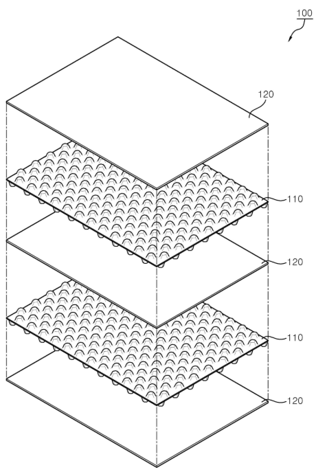 특허 제10-1698572호(층간소음방지용 매트 및 이를 이용한 층간소음방지용 바닥시공방법, 최낙훈)