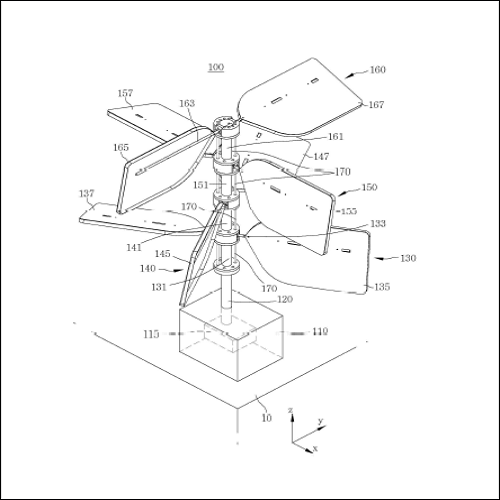 특허 제10-1626715호(수직형 풍력발전기, 원상묵)