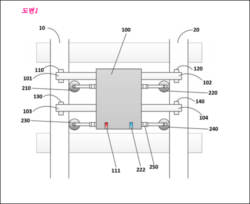 특허 제10-2108765호(철도 레일의 이상여부 감지장치, 임도윤)