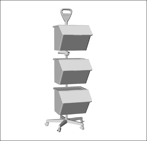 디자인등록 제30-1065577호(재활용 쓰레기 분리수거함, 정한나)