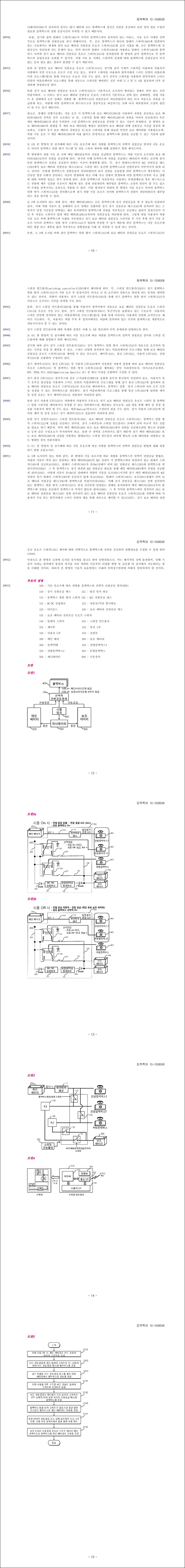 특허 제10-1508508호(시동 온오프에 따른 차량용 블랙박스의 선택적 전원공급 장치 및 그 방법, 주식회사 이스턴아이에이, 